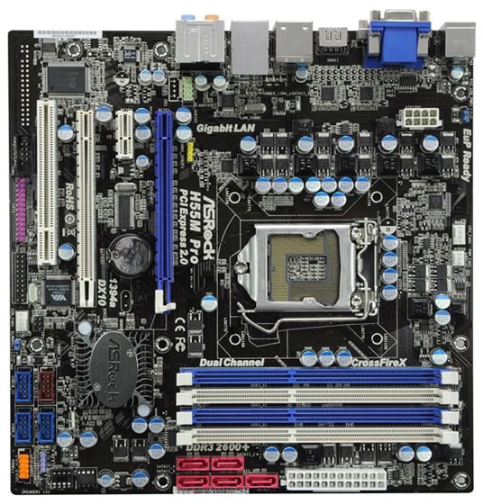 Best H55 Motherboards: ASRock H55M Pro