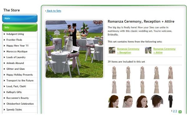 Sims 3 Wedding Party