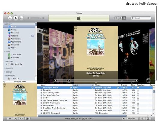 Answered: Can Itunes Flip Album Art Like Front Row