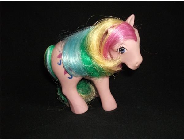 Pretty pony: with flash diffuser.