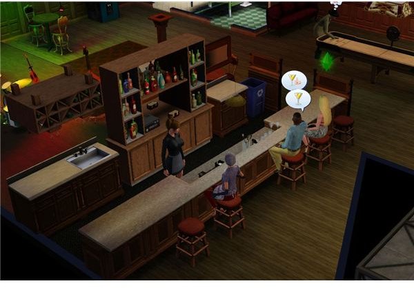 The Sims 3 Late Night Eugi Bar