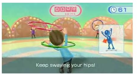 wii hula hoop