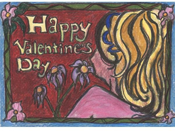 Art Nouveau Valentine Sample