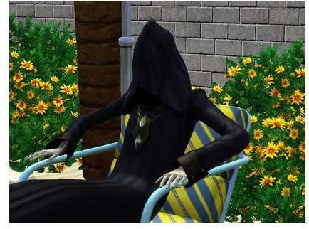 Unlocking the Sims 3 Grim Reaper Outfit