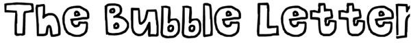 ms word bubble letter font