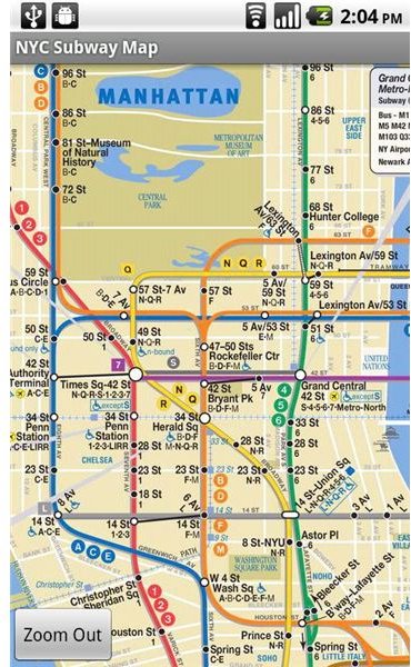 NYC Bus & Subway Maps