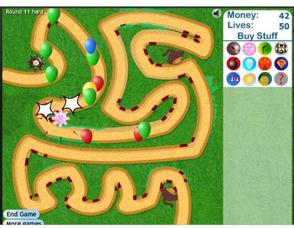 bloons tower defense 3 addicting games