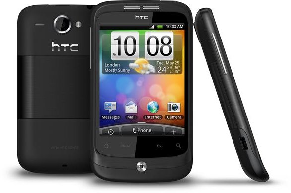 HTC Wildfire Black