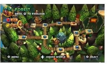 Forest World Map