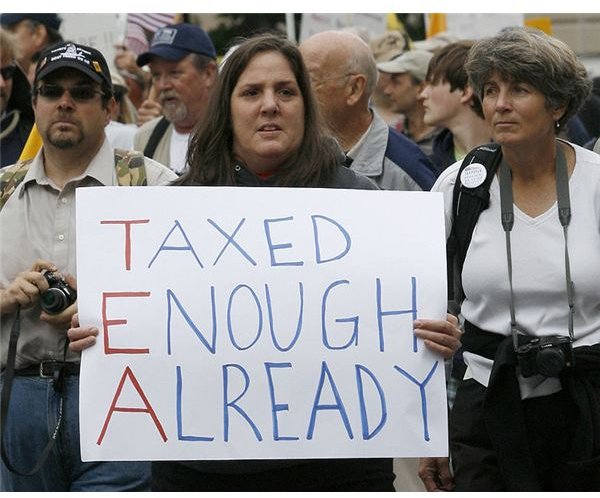 Tea Party protest sign