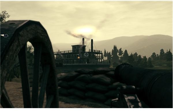 Call of Juarez: Bound in Blood - You Also Get to Blow up A Ferry in the Story