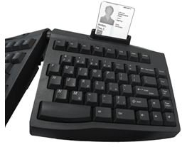 Who uses Ergonomic keyboards with Smart Card Readers