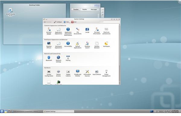 Kubuntu10-10-System Settings