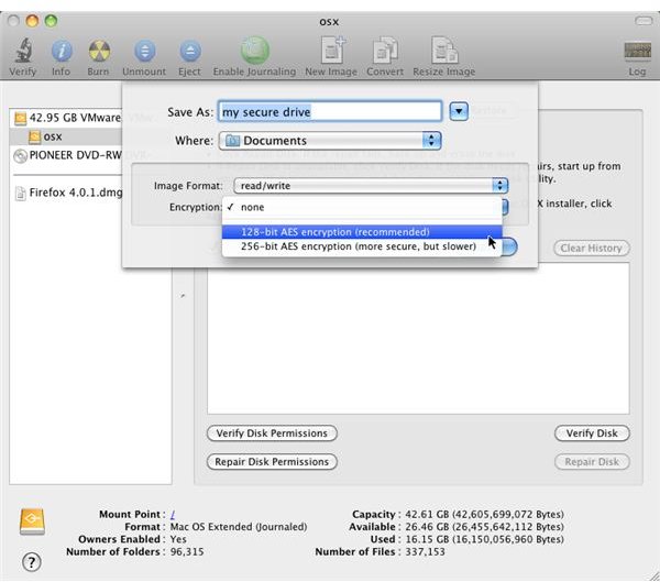 Encrypting hard drive for os x 8