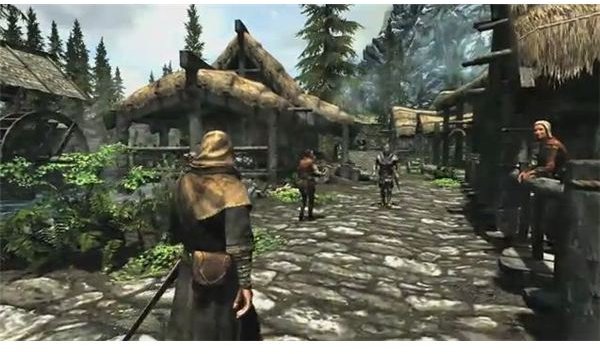 Skyrim-Village