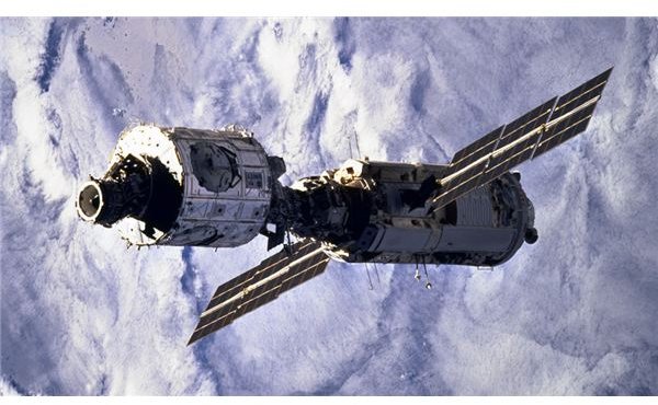 The ISS on December 4, 1998