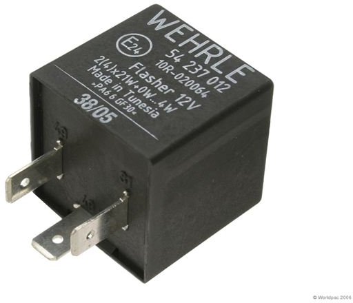 12 Volt Flasher Unit, 3-pin, relay type, image