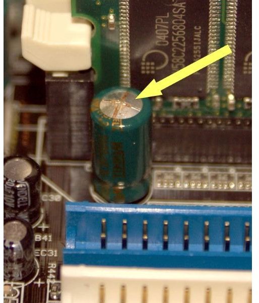 bad capacitor