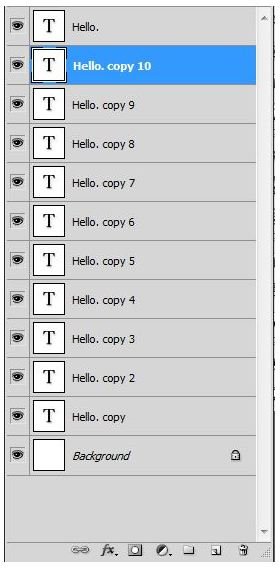 Duplicated Layers