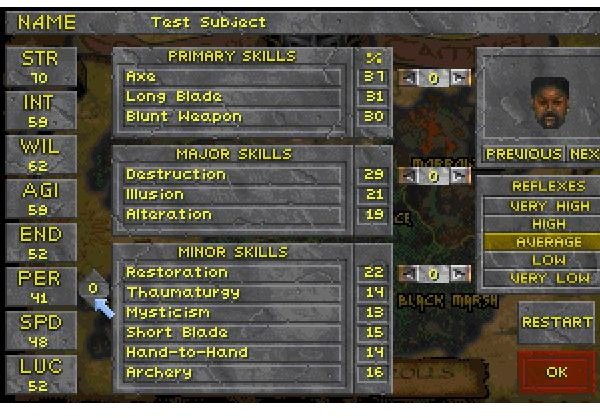 How to Calculate the Elder Scrolls: Daggerfall Level Cap