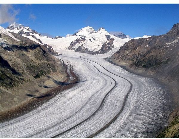 Glacier plain 