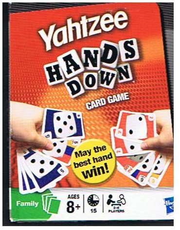 Yahtzee Hands Down Card Game by Hasbro