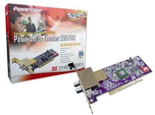 The Powercolor 16 MB PCI-Express TV tuner card
