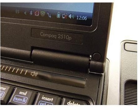 HP Compaq 2510P Quick Buttons