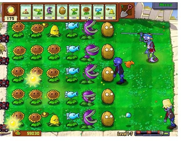 Plants V Zombies Startegy Guide: Basic Defense