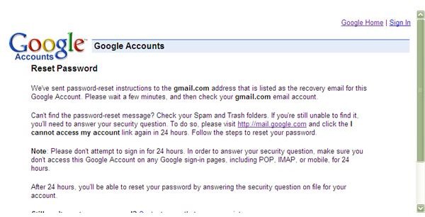 resend welcome email for gmail account