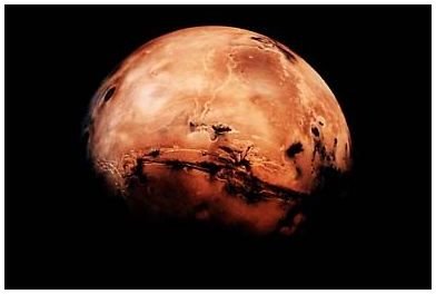 Our Neighbour Mars Does Have Water - Image Courtesy NASA-GRC