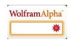 Wolfram Alpha Search Widget