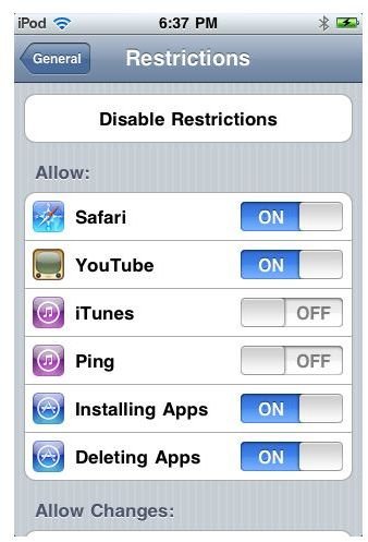 how to delete itunes