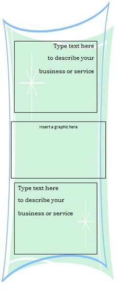 General Rack Card Template for Word