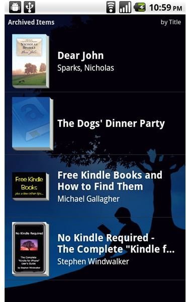 are kindle versions available for android