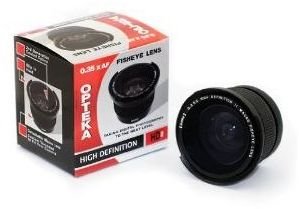 Opteka .35x HD² Super Wide Angle Panoramic Macro Fisheye Lens