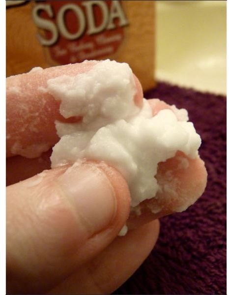 Baking soda masques are easy: just mix with water to make a paste.