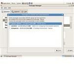 Redhat's Add/Remove Programs application with the Games category expanded.
