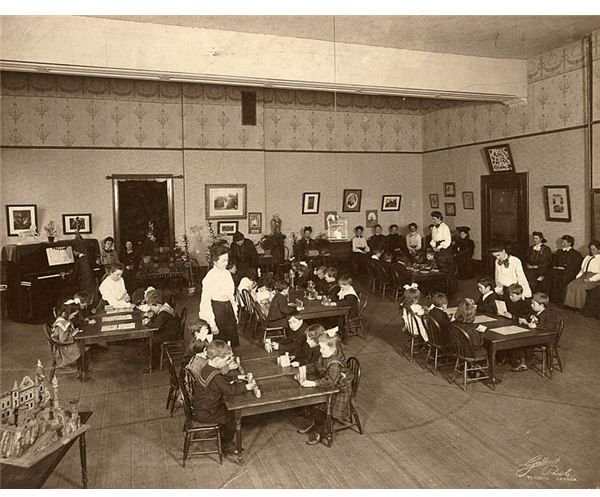 757px-Student teachers Kindergarten 1898