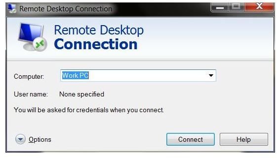 Remote Desktop Connection client for Windows 7