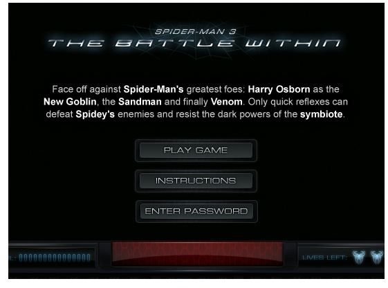 Spiderman 3 The Battle Within Game