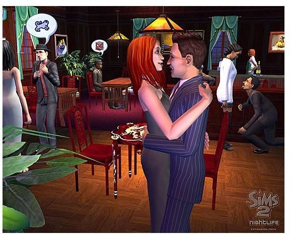 Sims 2 Nightlife Restaurant