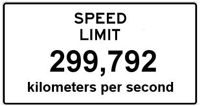 Speed Limit Km Per Second