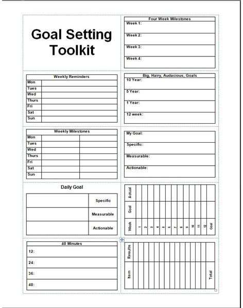 Will Goal Setting Toolkit give you the push you need to get things done?