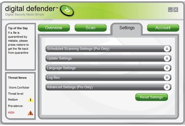 DefenderUI 1.14 for windows instal free