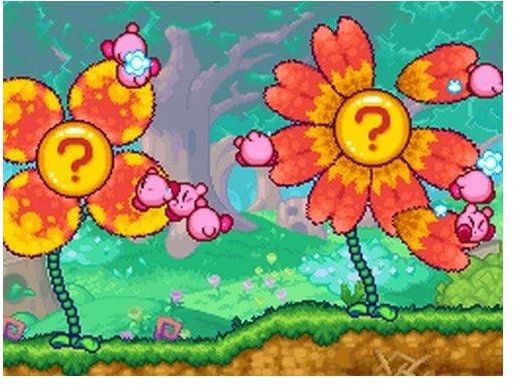 Kirby’s pixel art