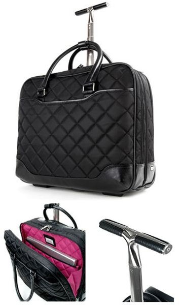 lightweight laptop trolley bag