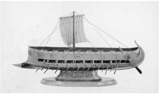 Ancient War Ship Types - Biremes and Triremes - Human Powered Ships of the Phoenicians and Romans