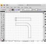 how to draw an isometric pipe in illustrator