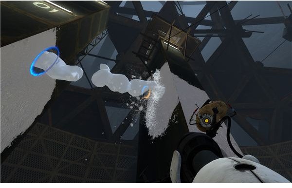 Portal 2 Walkthrough - Chapter 7 - The White Gel Test